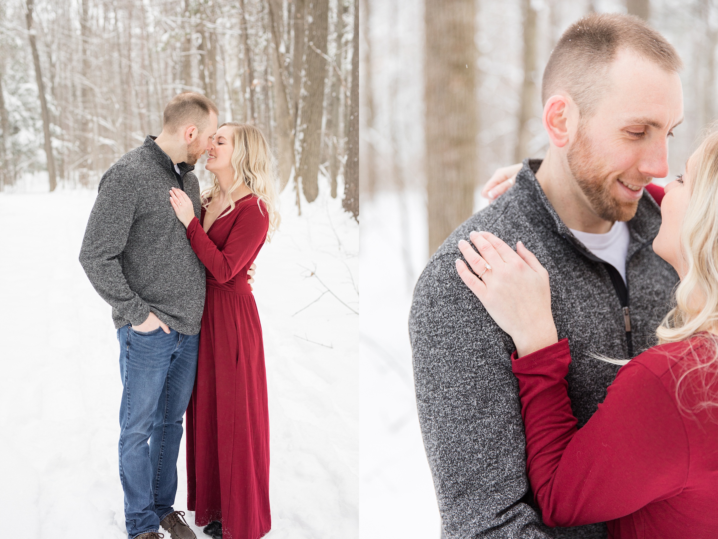 Wausau Winter Engagement Session
