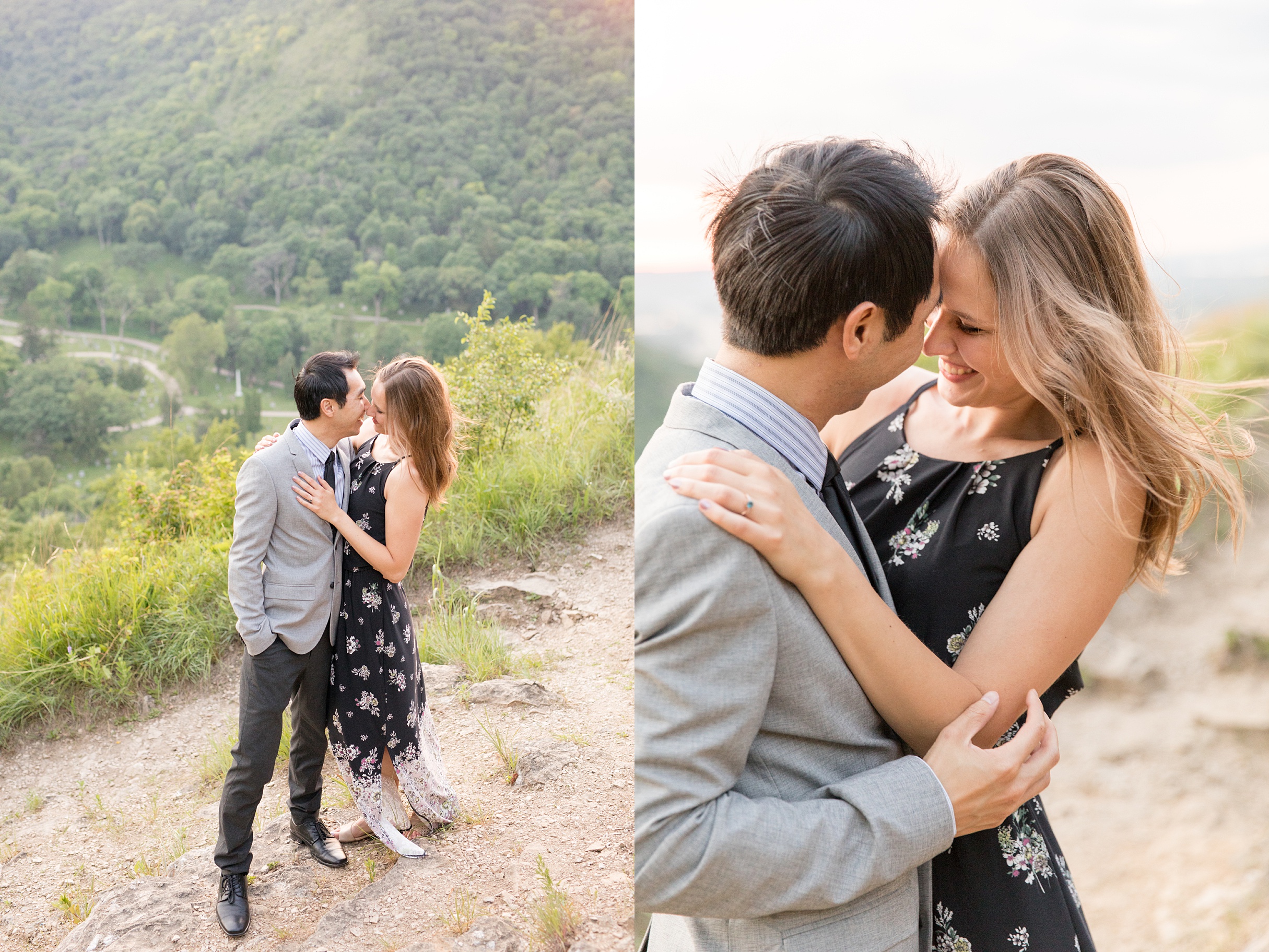 garvin heights winona engagement session