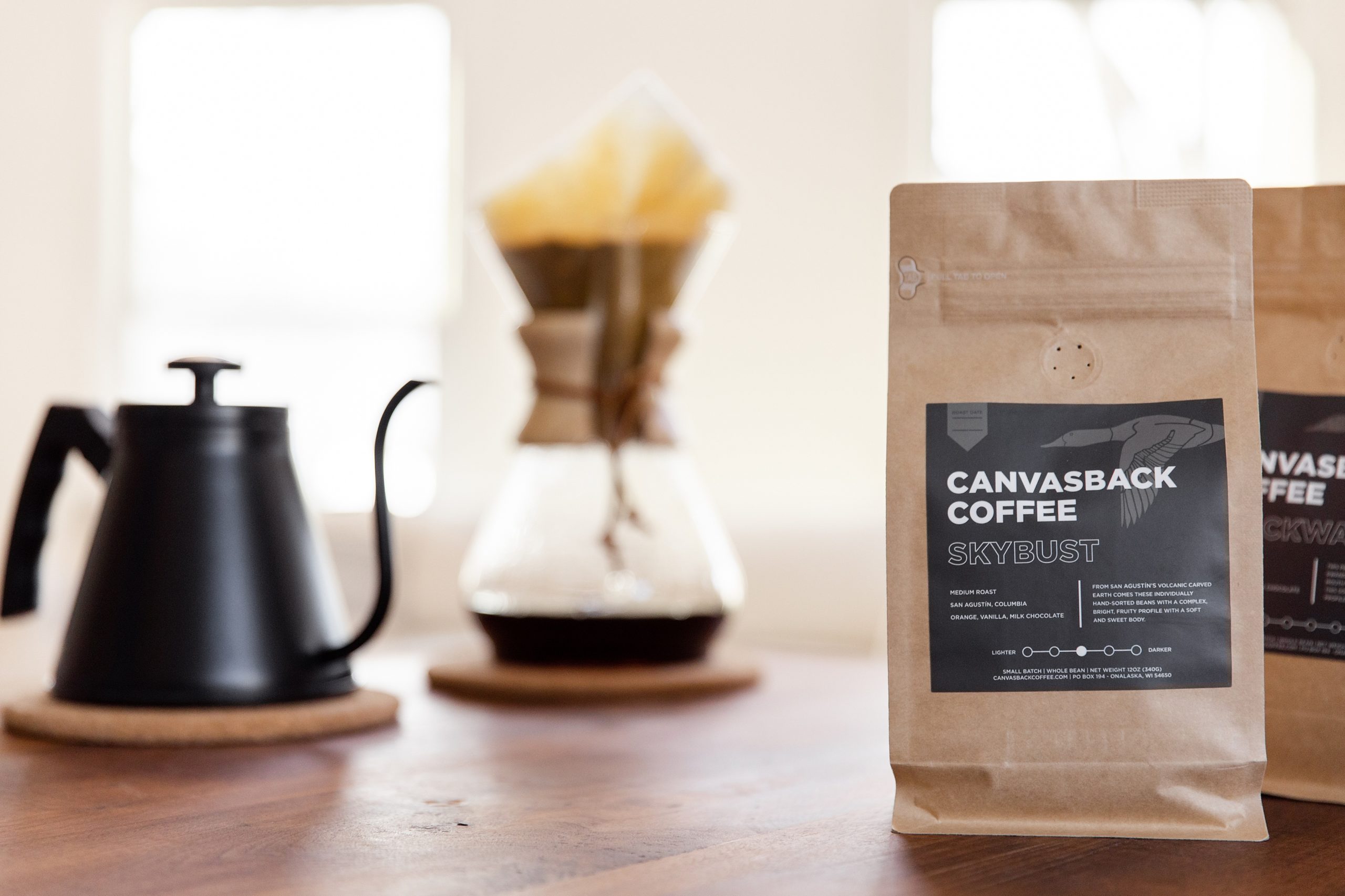 branding session canvasback coffee